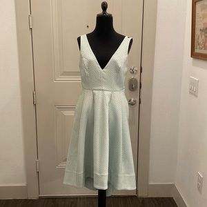 AVA & AIDEN Mint Polkadot Party Dress Size 6